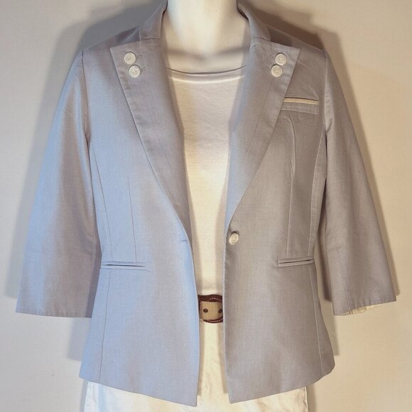 Cremieux SZ8 Pale Blue Blazer Old Money Preppy Classic Academia Country Club Chi - Picture 3 of 10